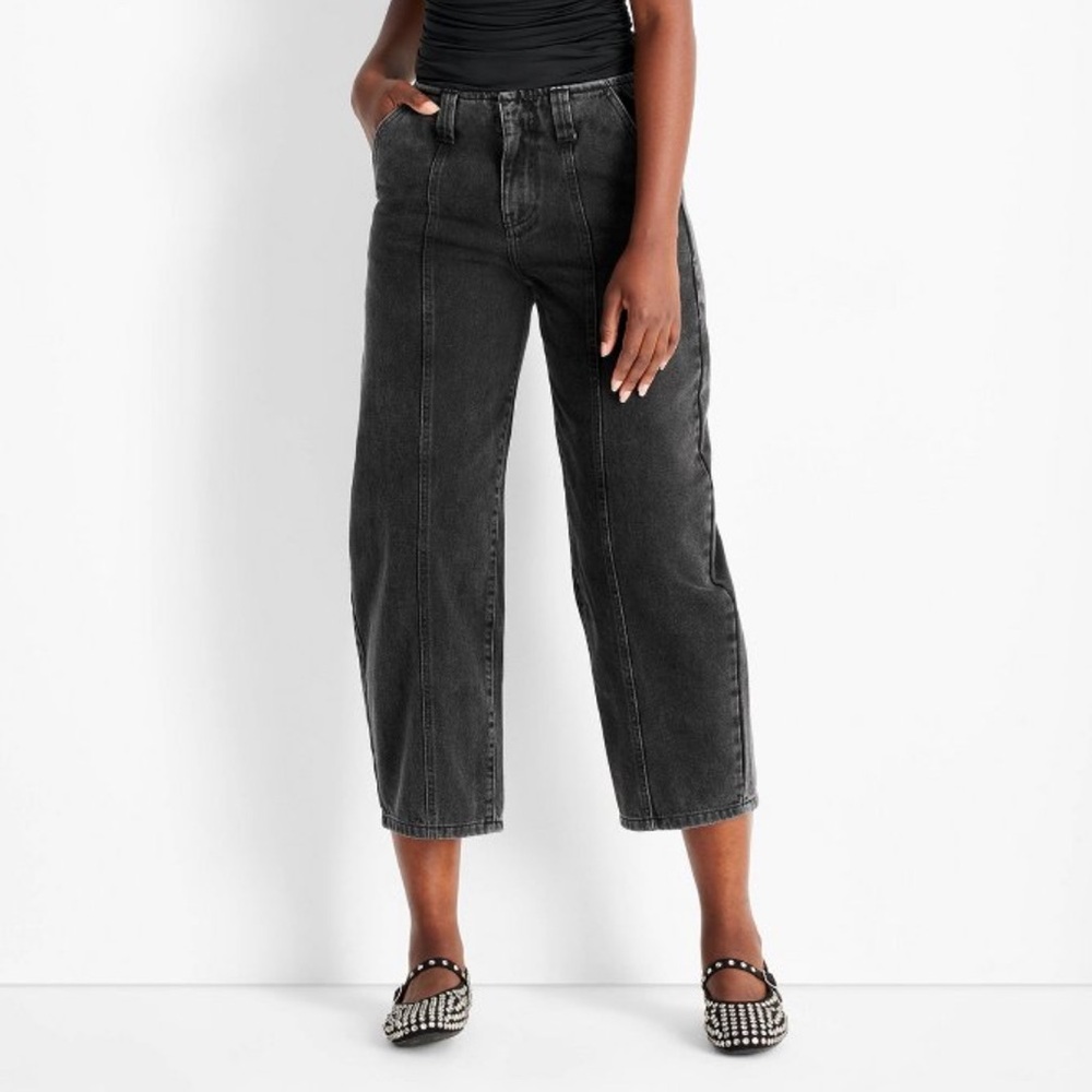 Target Future Collective barrel jeans - size 8